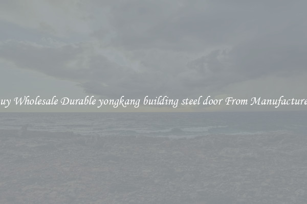 Buy Wholesale Durable yongkang building steel door From Manufacturers