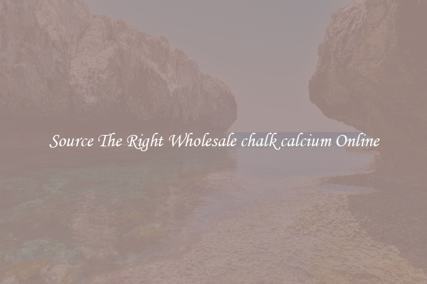 Source The Right Wholesale chalk calcium Online